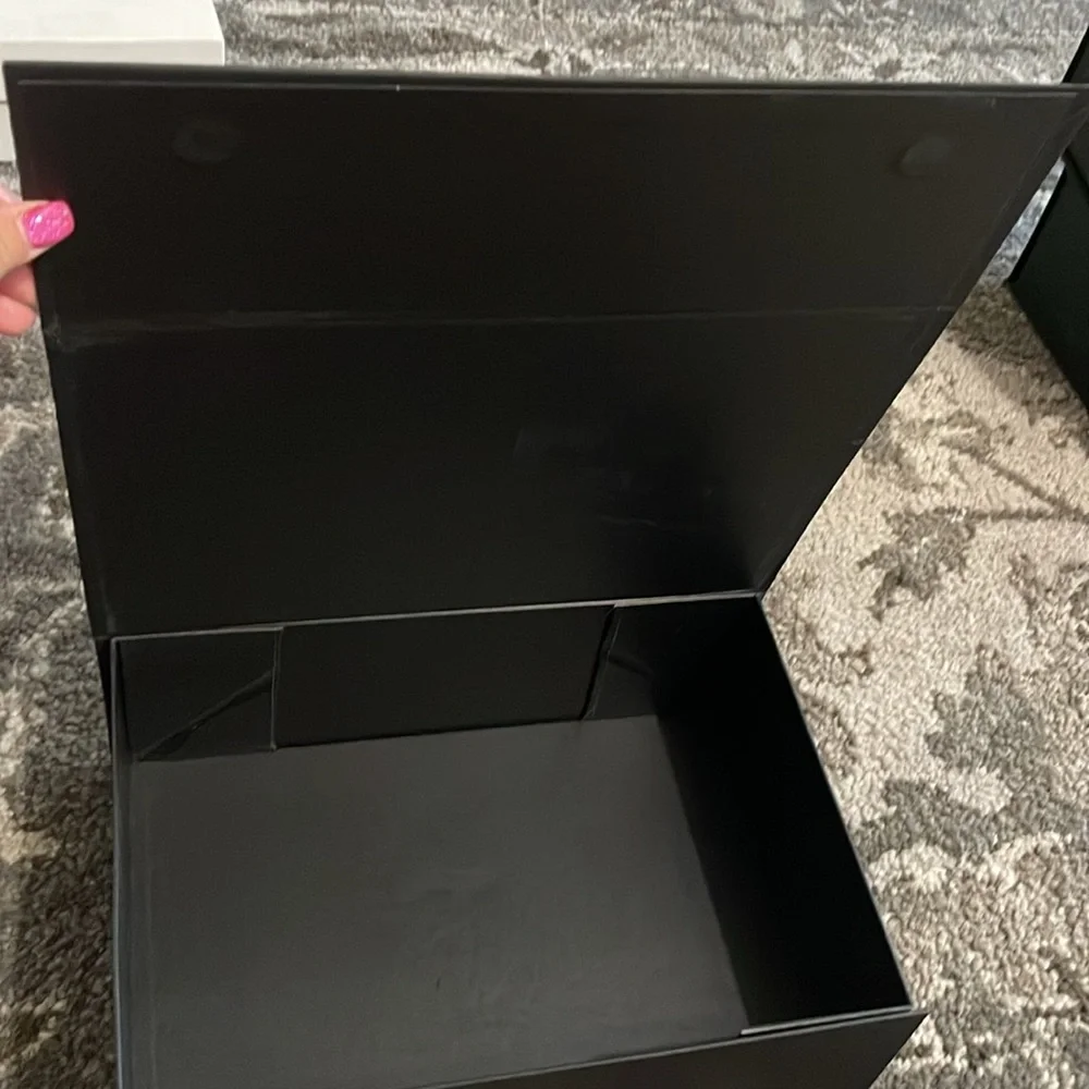 Chanel Black Magnetic Box